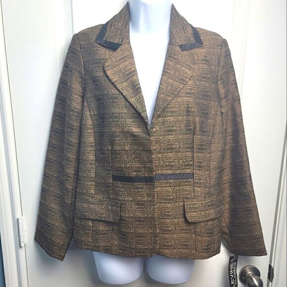 NWT LARRY LEVINE Blazer  - Picture 1 of 12